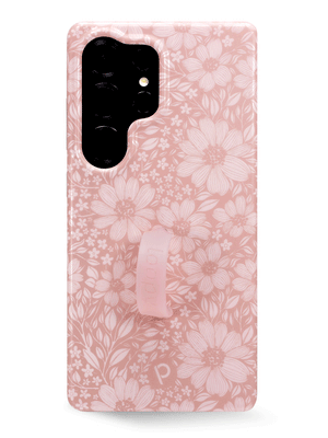 The Samsung Galaxy S25 Ultra Rosewood Meadow Loopy Case.