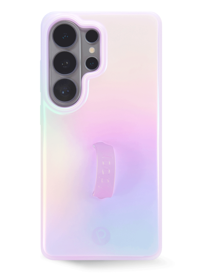 The Samsung Galaxy S26 Ultra Lavender Pearl Loopy Case.