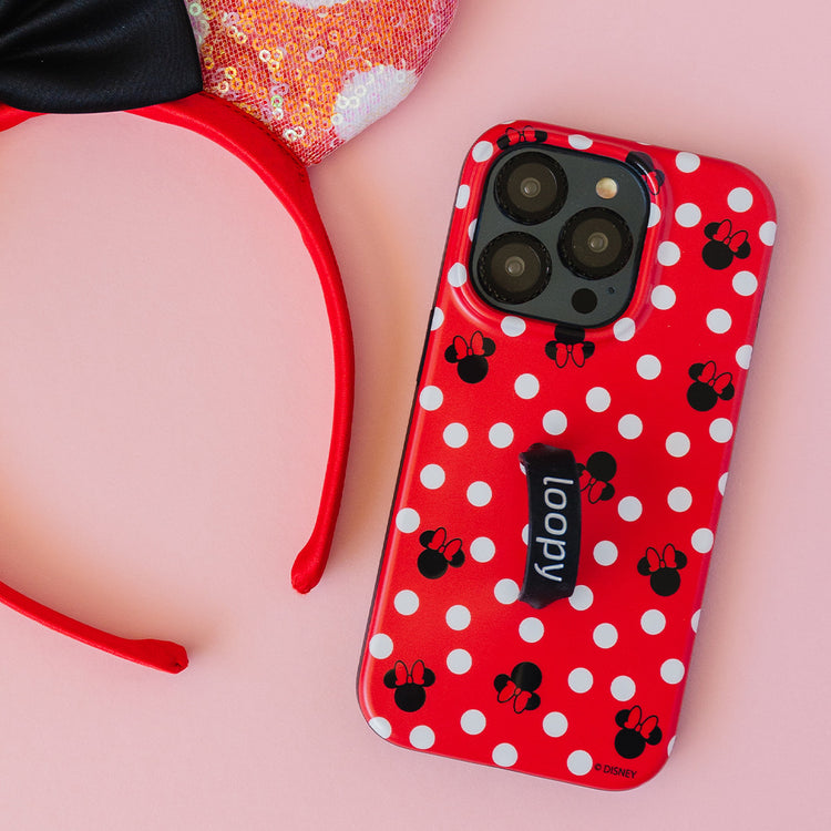 Loopy Cases - Red Polka Dot Minnies Disney Lookbook LoopyCases Loopy Cases - Red Polka Dot Minnies Disney Lookbook LoopyCases