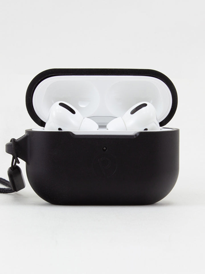 The Loopy Cases Black Apple AirPods Pro case.