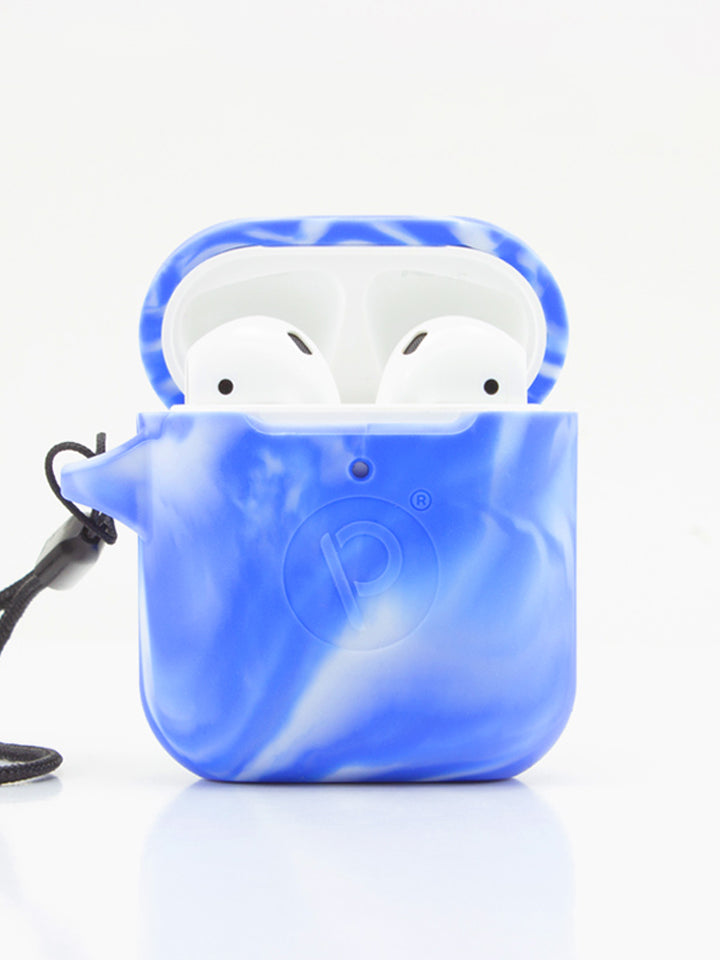 The Loopy Cases Blue Marble Apple AirPods case.