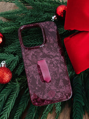 A Wine Opal Shell Loopy Case. || feature-media
