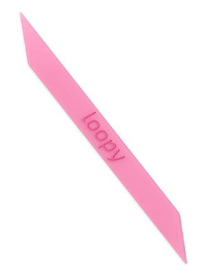 The Loopy Cases Frosted Pink Super Loop.