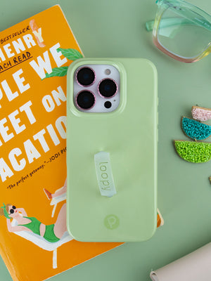 A Matcha Green Loopy Case. || feature-media