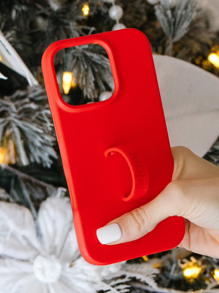 A Red Loopy Case. || feature-media