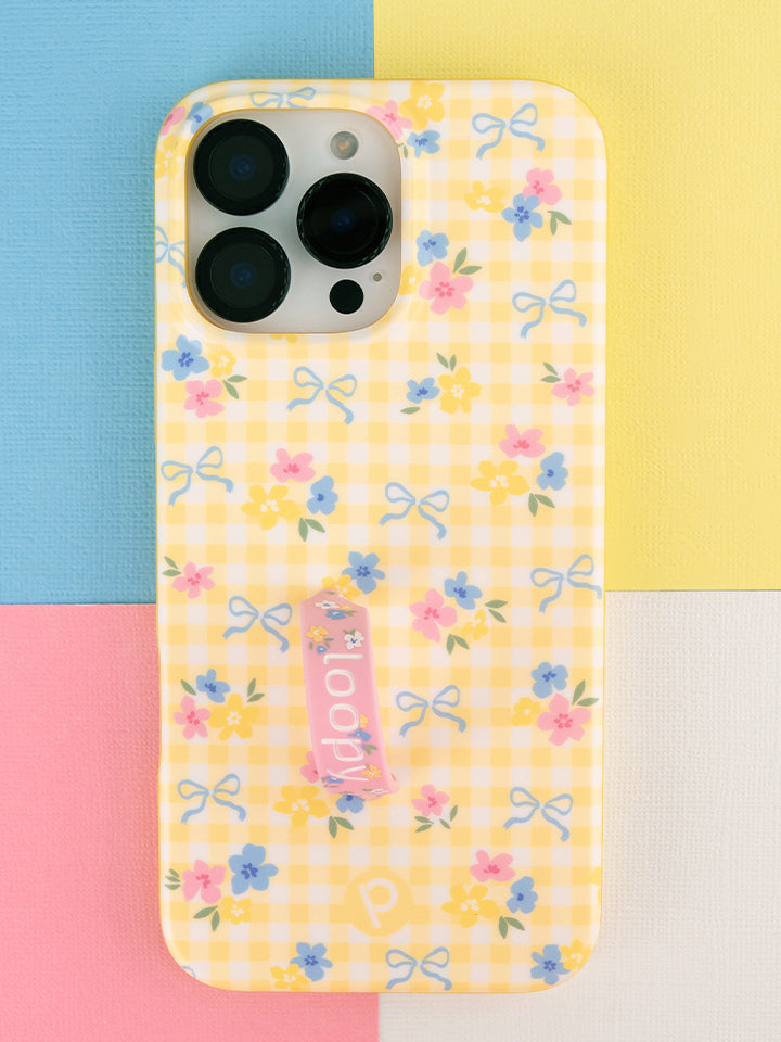 A Buttercup Blossom Loopy Case. 