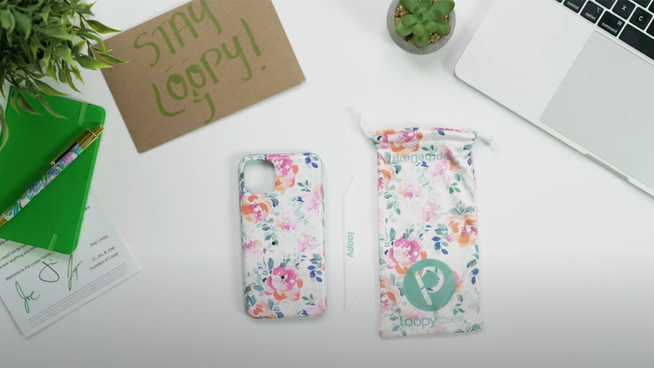 Adjusting Your Loop & Installing Your Loopy Case – Loopy®Cases