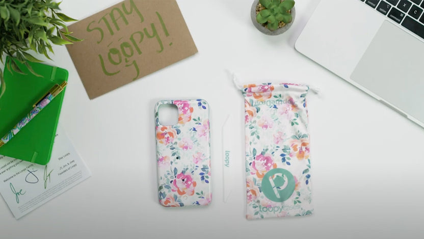 Adjusting Your Loop & Installing Your Loopy Case – Loopy®Cases