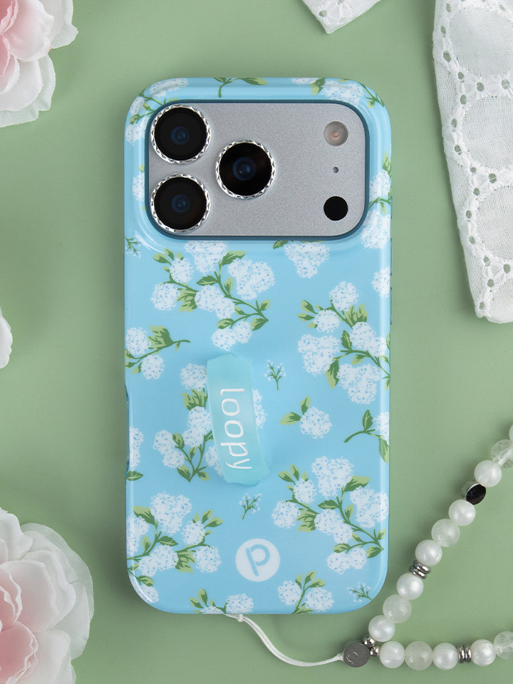 A Hydrangeas Loopy Case. || feature-media