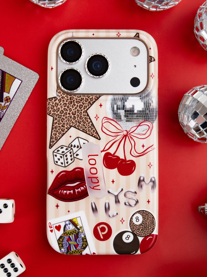 A Lucky Girl Club Loopy Case. || feature-media