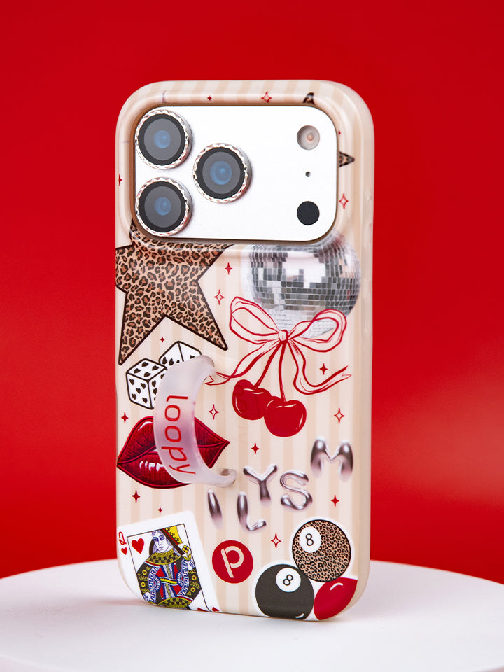 A Lucky Girl Club Loopy Case.|| feature-media