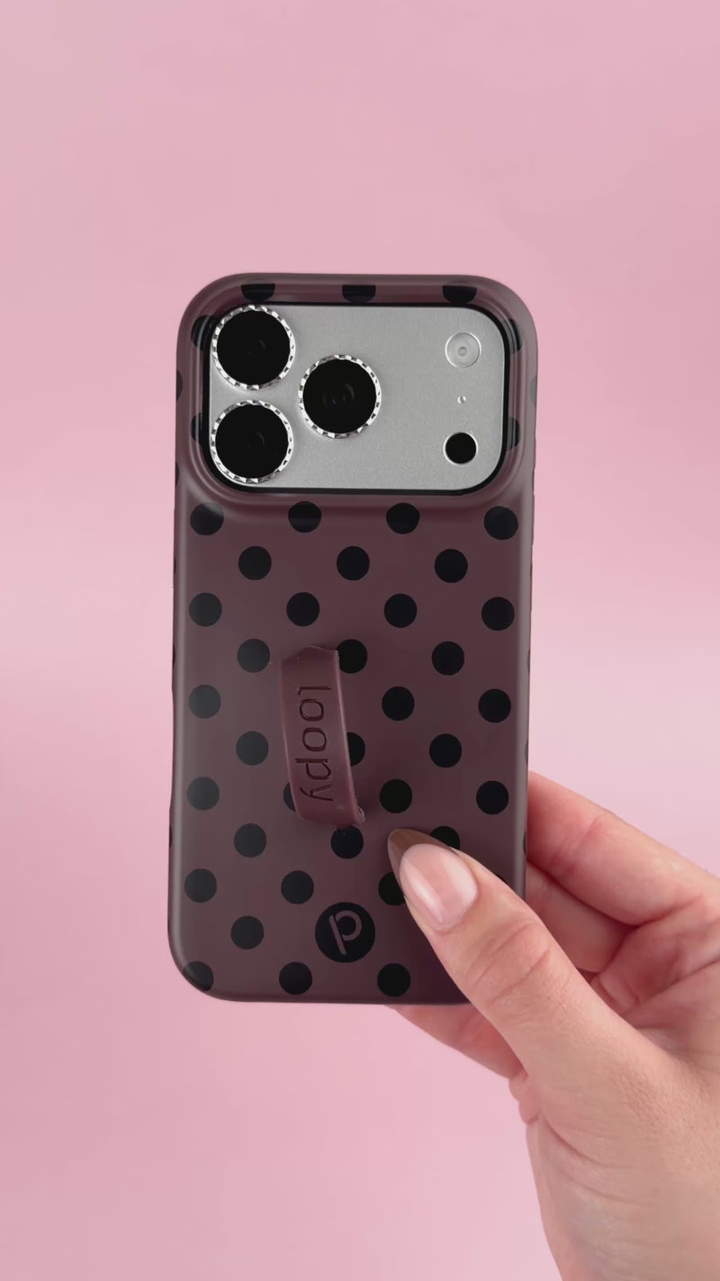 A video showing a Java Dots Loopy Case.