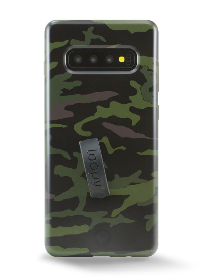 The Samsung Galaxy S10 Plus Camo Loopy Case.