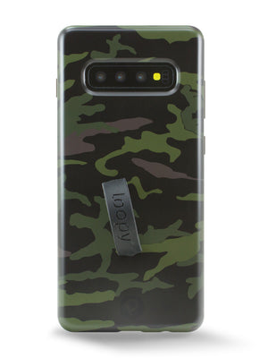 The Samsung Galaxy S10 Plus Camo Loopy Case.
