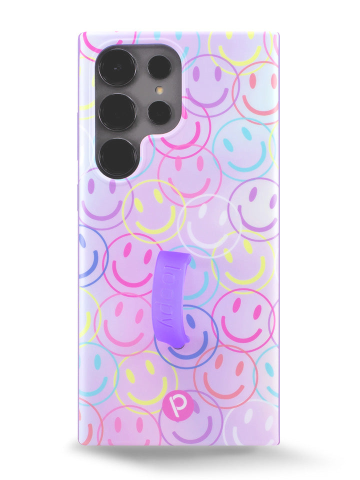 The Samsung Galaxy S23 Ultra Smileys Loopy Case.