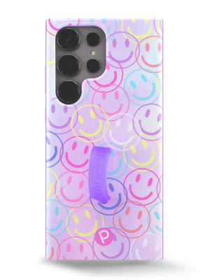 The Samsung Galaxy S23 Ultra Smileys Loopy Case.