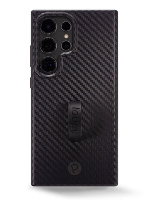 The Samsung Galaxy S24 Ultra Carbon Loopy Case.