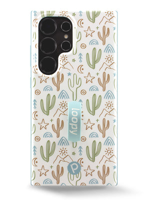 The Samsung Galaxy S24 Ultra Desert Bliss Loopy Case.