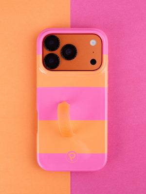 A Sunset Stripes Loopy Case. || feature-media