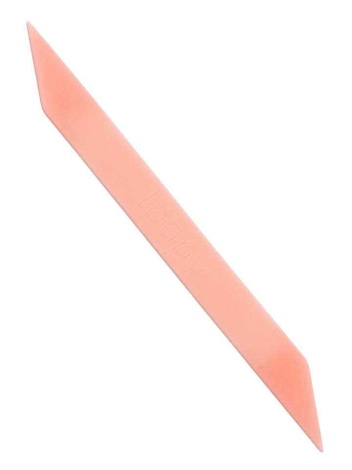 The Loopy Cases Thin Translucent Peach Super Loop.
