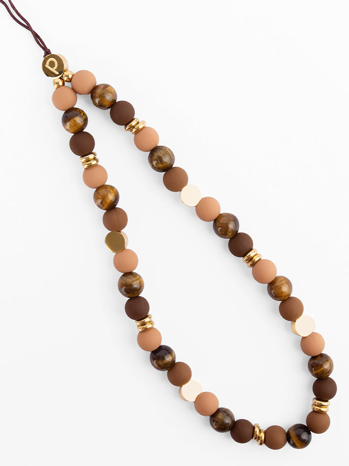 The Loopy Cases Cocoa Charm Wristlet.