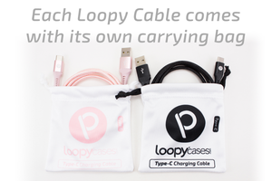 Loopy Charging Cables - Type C (1.1m)