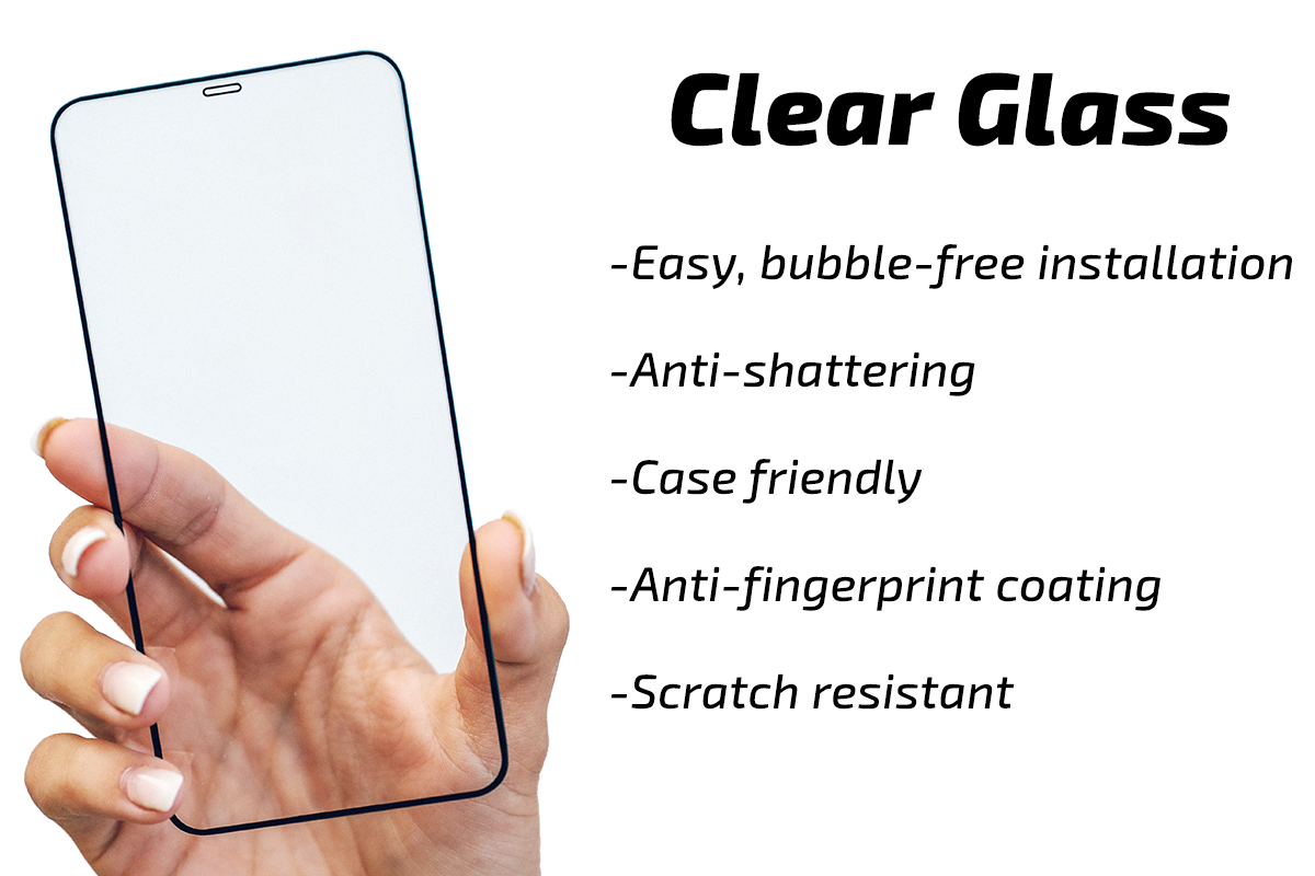 Tempered Glass Screen Protector for iPhone 15 Pro Max